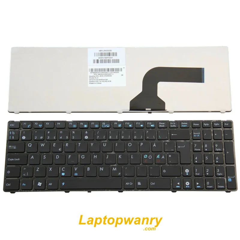 Thay bàn phím laptop Asus VivoBook K53E