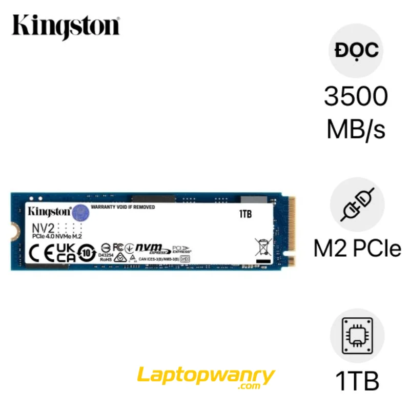 Ổ Cứng SSD Kingston NV2 M.2 PCIe Gen 4.0 x4 NVMe 1TB