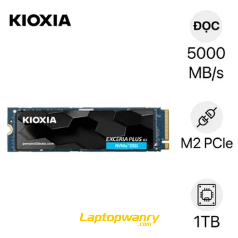 Ổ cứng SSD Kioxia Exceria PLUS G3 R5000 M2 PCIE NVME 2280 1TB