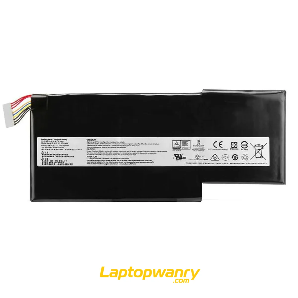 Thay pin laptop MSI Thin GF75