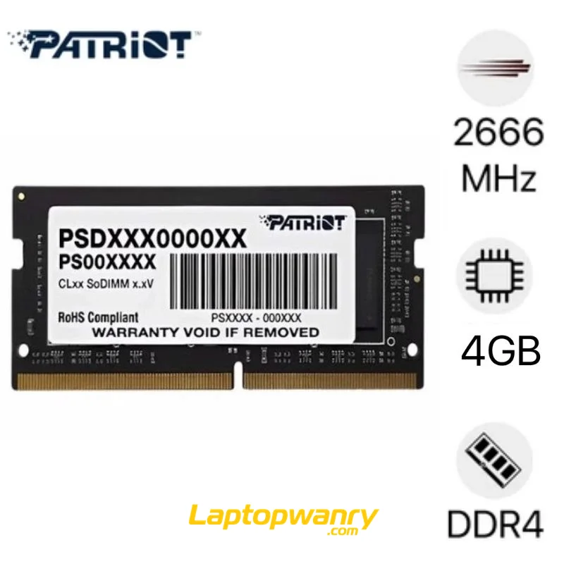 RAM laptop Patriot DDR4 4GB Bus 2666MHz