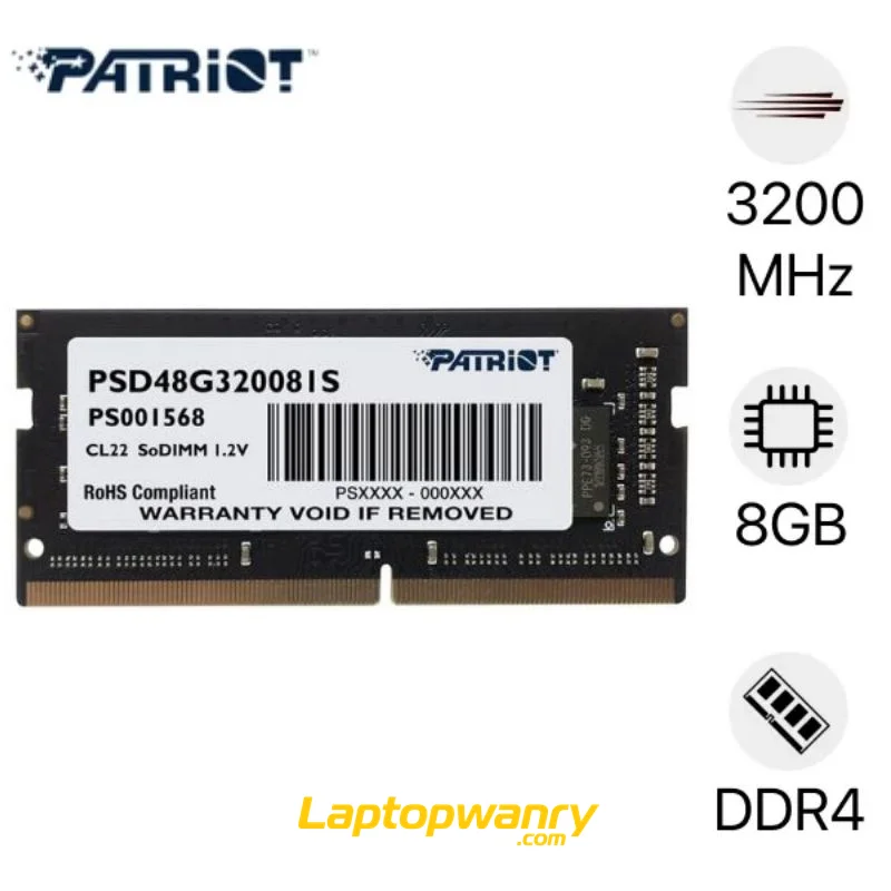 RAM laptop Patriot DDR4 8GB Bus 3200MHz