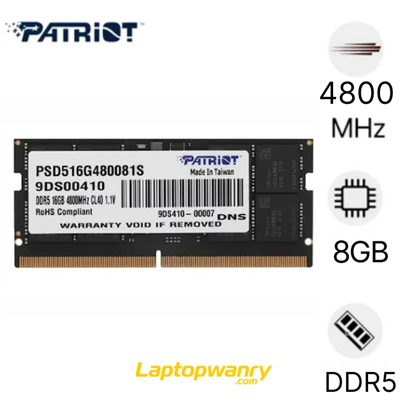 RAM laptop Patriot DDR5 8GB Bus 4800