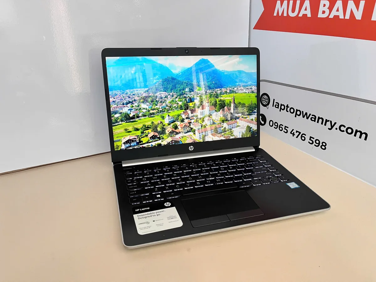 HP Laptop 14 - Core i3-8130U, Ram 4g, SSD 128G